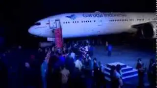 Garuda Indonesia Boeing 777 Launching