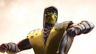 Mortal Kombat X - Scorpion (Hellfire) Living Tower Move To The High Ground (No Matches/Rounds Lost)