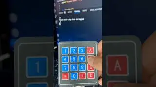 Keypad + Raspberry Pi Pico 🤖 #shorts