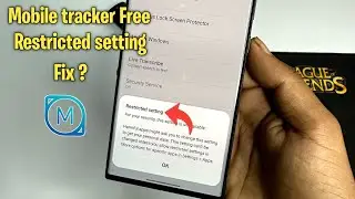 Restricted setting For Your security this setting is unavailable Samsung | Mobile tracker free solve