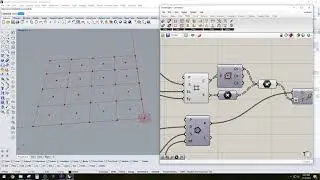 Grasshopper for Rhino 3D Basic pattern array on grid Grasshopper tutorial