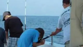 A classic fishing prank