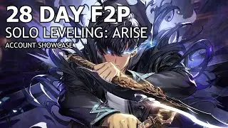 [Solo Leveling:Arise Global F2P] 28 Day (1 month) F2P Account Progress Showcase