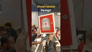 Sheet Metal Design at RVM CAD | Learn CAD with Advanced Modules - Sheet Metal & Mold Design