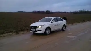 Lada Vesta на раллийном допе