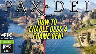 Pax Dei | How to Enable DLSS 4 | Performance Comparison