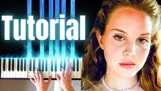 Wildflower Wildfire by Lana Del Rey - Piano Tutorial