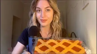 EATING 🍰 mangio una crostata intera (muckbang asmr ita)