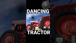 dancing tractor #youtubeshorts #subscribe #like #comment #share