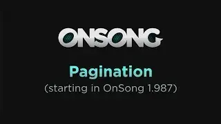 Making Pages and Scrolling By Page