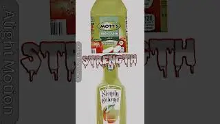 Apple juice VS orange juice