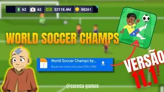 SAIU!! NOVA VERSÃO WORLD SOCCER CHAMPS COM DATAPACK 2006 FUNCIONANDO 100% E SEM BUGS! ✅