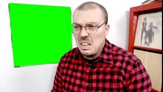 Extremely low effort Anthony Fantano greenscreen template