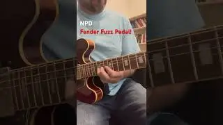 Fender Hammer Tone Fuzz Pedal Guitar Pedal Demo Hammertone Fuzz Guitar 