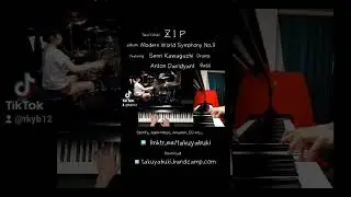 ZIP featuring Senri Kawaguchi #takuyabuki #piano #drummer #senrikawaguchi #川口千里 #antondavidyants