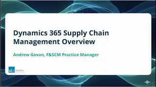 Dynamics 365 Supply Chain Management - 2026