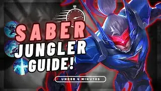 Master SABER Jungle under 4 Minutes! | S34 MLBB