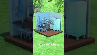 TINY KITCHEN🍳 | The Sims 4 | 