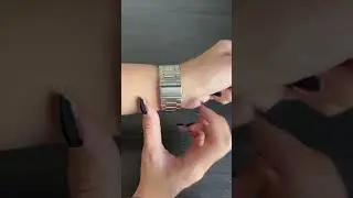 Stainless Steel Straps of Hammer Active 3.0 Round Shape Smartwatch 😍 #hammerwatch #hammerlifestyle