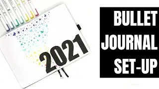 MY 2021 BULLET JOURNAL SET-UP | New Archer & Olive Neapolitan setup with a quick and easy theme
