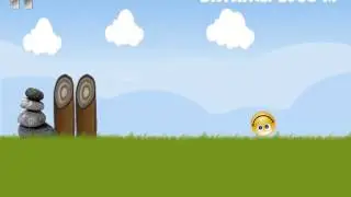 Happy Jump Walkthrough - Grassy Green Level - 4660 meters