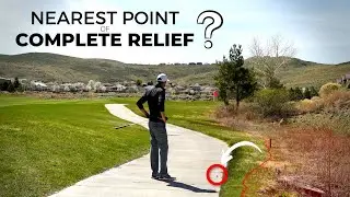 How to Take FREE RELIEF From a Cart Path