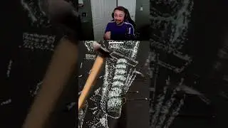 INSANE COD OPERATOR CRACKED GLASS ART #shorts