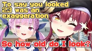 Aqua Told Marine She Looked 23, but She Was Exaggerating[Hololive/EngSub/JpSub]