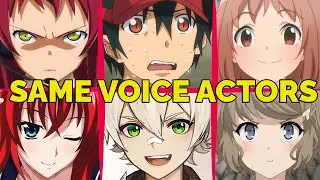 The Devil is a Part Timer!! All Characters Japanese Dub Voice Actors Seiyuu Same Anime Characters