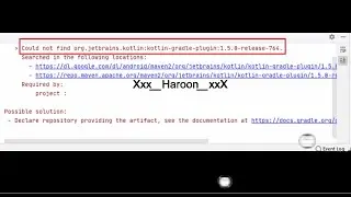 Could not find org jetbrains kotlinkotlin gradle plugin1 5 0 release 764