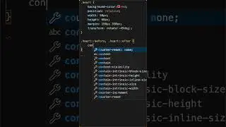How to make a Heart in CSS ❤️ | Как сделать сердце в CSS ❤️ 
