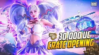 GLACIER SCAR L IN 10 UC😱 / LUCKIEST ULTIMATE SET CRATE OPENING / FANTASTICAL REALM SCAR L MAX OUT