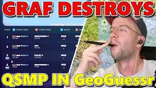 Graf Dominates a 1v5 GeoGuessr Match Against QSMP Members (Ashswag, Jeremy, Juan & Foolish)