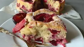 Plum Pie! Plum Pie! Quick Teatime Baking | Plum Pie