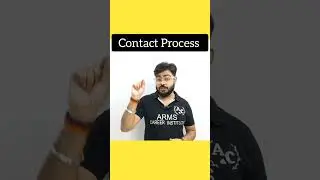 What Is Contact Process | Contact  Process | Class 12th | Rajeev Sir |ARMS Career Institute #shorts