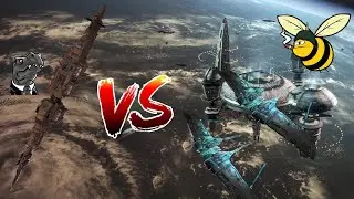 Test Alliance Please Ignore потеряли дред.Killing a dreadnought with two  hecates(World War Bee II)