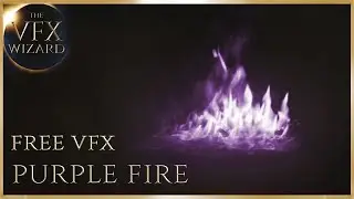 Purple Fire FREE effect [The VFX Wizard] Magical Fire
