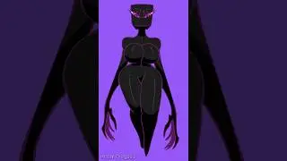 Female Endermen walk cycle 