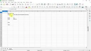 LibreOffice Calc: keyboard shortcuts for date, time 