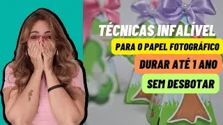 Papel Fotográfico desbota?