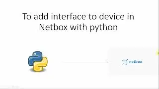Add interface to device in Netbox with python