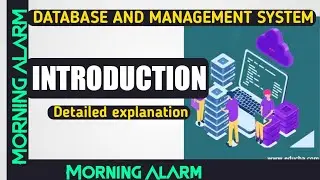 Introduction to DBMS|| DBMS concepts || Morning Alarm