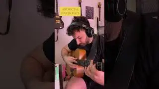acoustic guitar artificial harmonics #guitar #guitarsolo #acoustic #lofi #fyp #fypage #fypシ゚