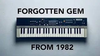 Casio MT-70: A beautiful sine wave synthesizer from 1982
