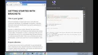 Brackets Code Editor Part 01 -  Settings