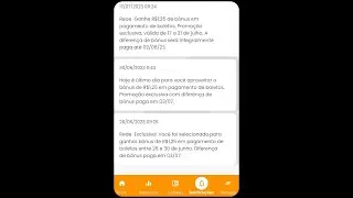 CELCOIN PAGANDO 1.25 DE BONOS APROVEITE