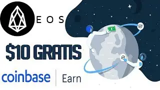 ✅Gana $10 GRATIS en la criptomoneda EOS con Coinbase EARN