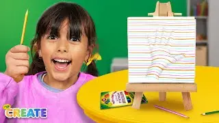 Fun Optical Illusions Art for Kids