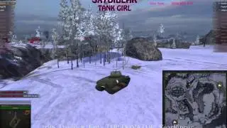 World Of Tanks Pools Medal! 11 kills, 100% HP left! Di Tanker