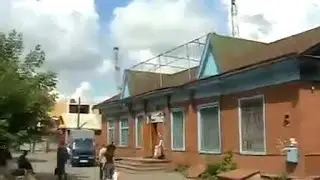 Ишим. Улица Карла Маркса в нулевые.